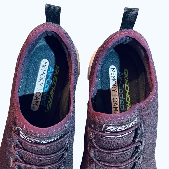 Skechers Mens Flex Advantage 4.0 Contributor Burgundy Sneakers 
Size 9 - Picture 2 of 7